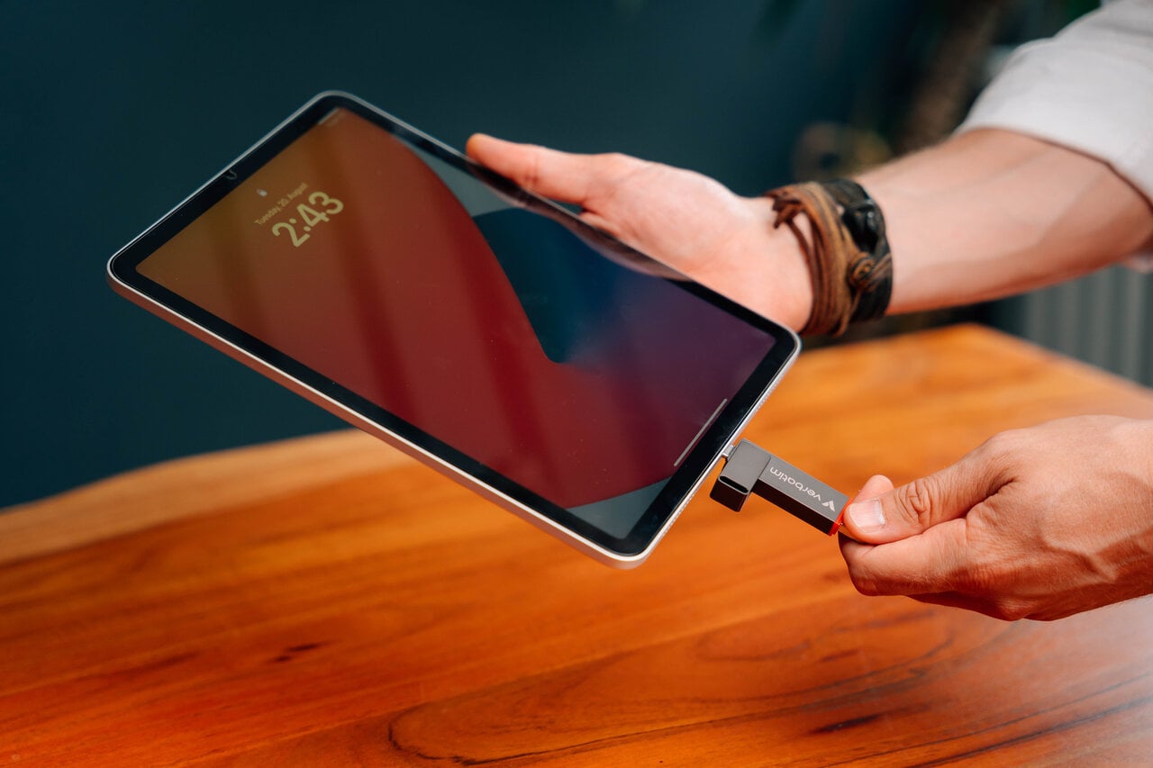 Memoria Dual USB-C/A 512 GB 3.2 Gen 1, Colore Grigio - Verbatim IC-32042