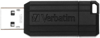 Memoria USB 2.0 PinStripe 128GB Nero - Verbatim IC-49071