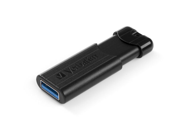 Memoria USB 3.0 PinStripe da 256Gb Colore Nero - Verbatim IC-49320