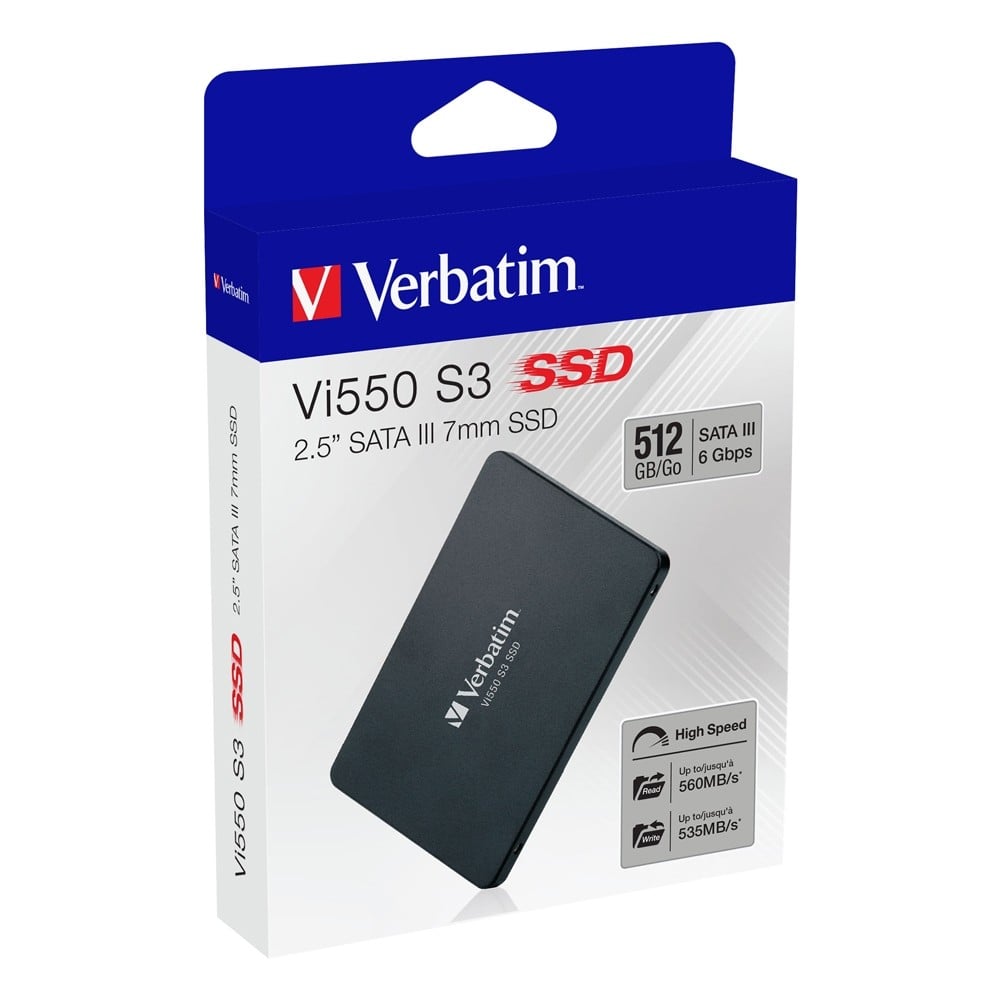 SSD Vi550 S3 2,5'' SATAIII 512GB - Verbatim IC-49352