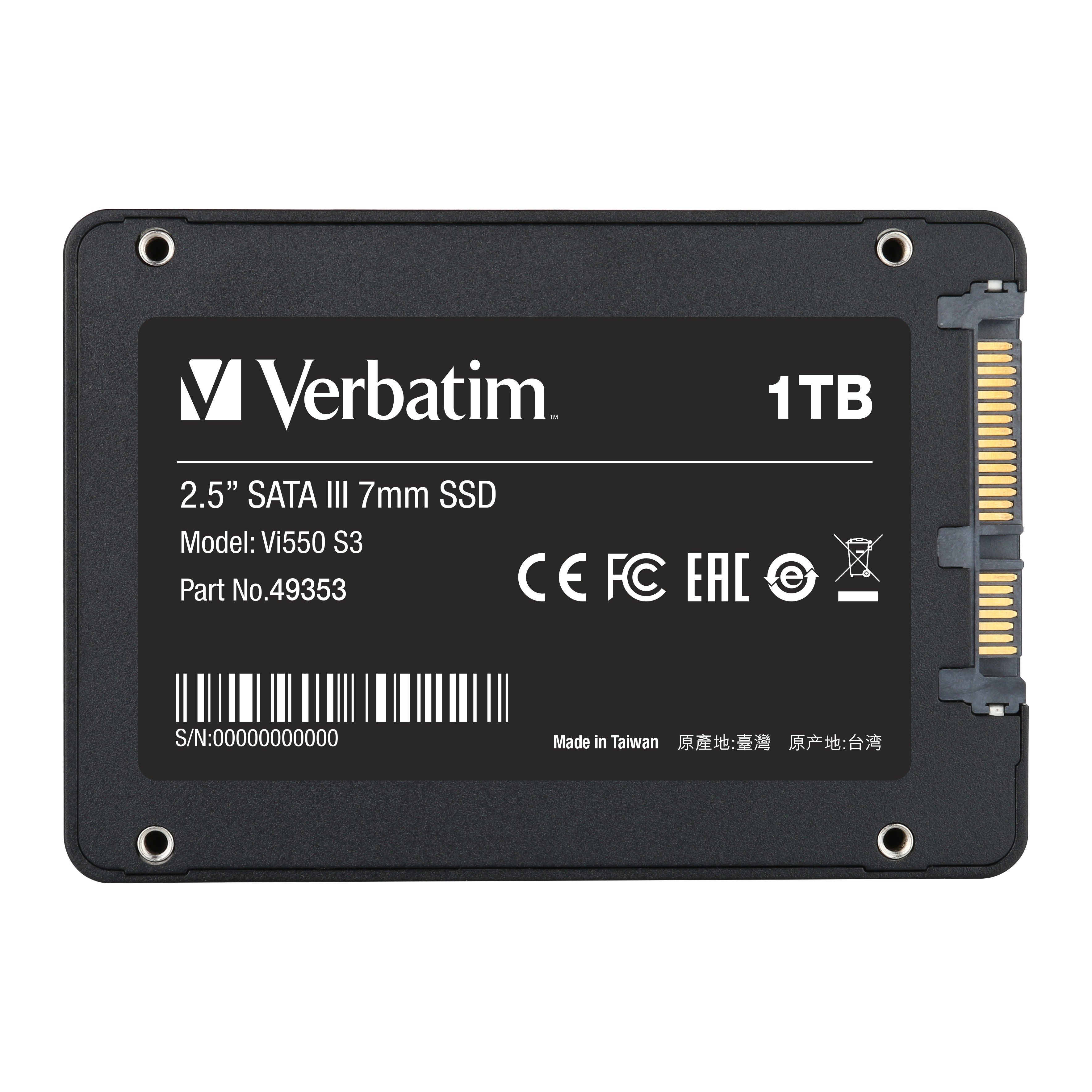 SSD Vi550 S3 2,5'' SATAIII 1TB - Verbatim IC-49353