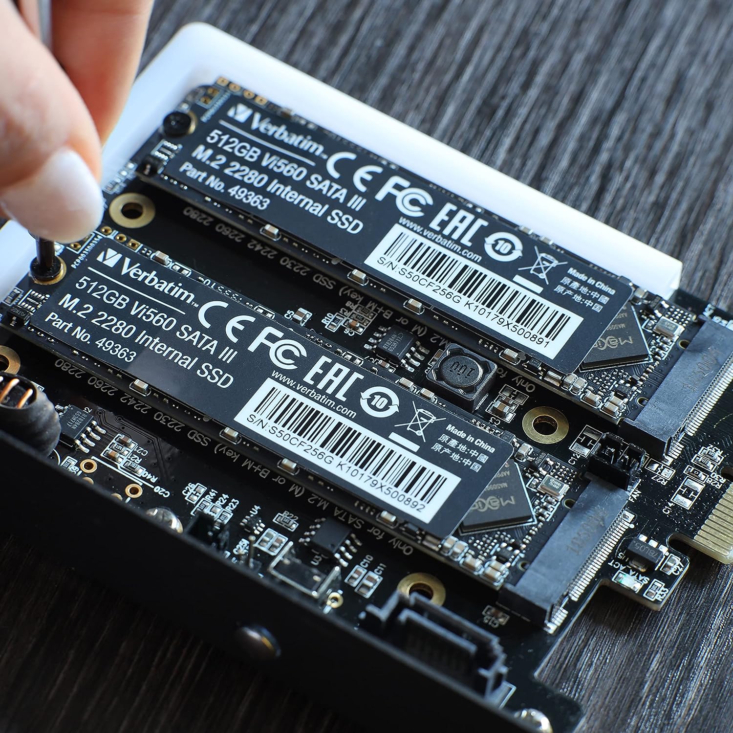 Disco a Stato Solido Vi560 Internal SATA III M.2 512GB - Verbatim IC-49363