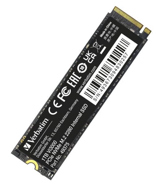Disco a Stato Solido Vi3000 PCIe NVMe M.2 1TB - Verbatim IC-49375