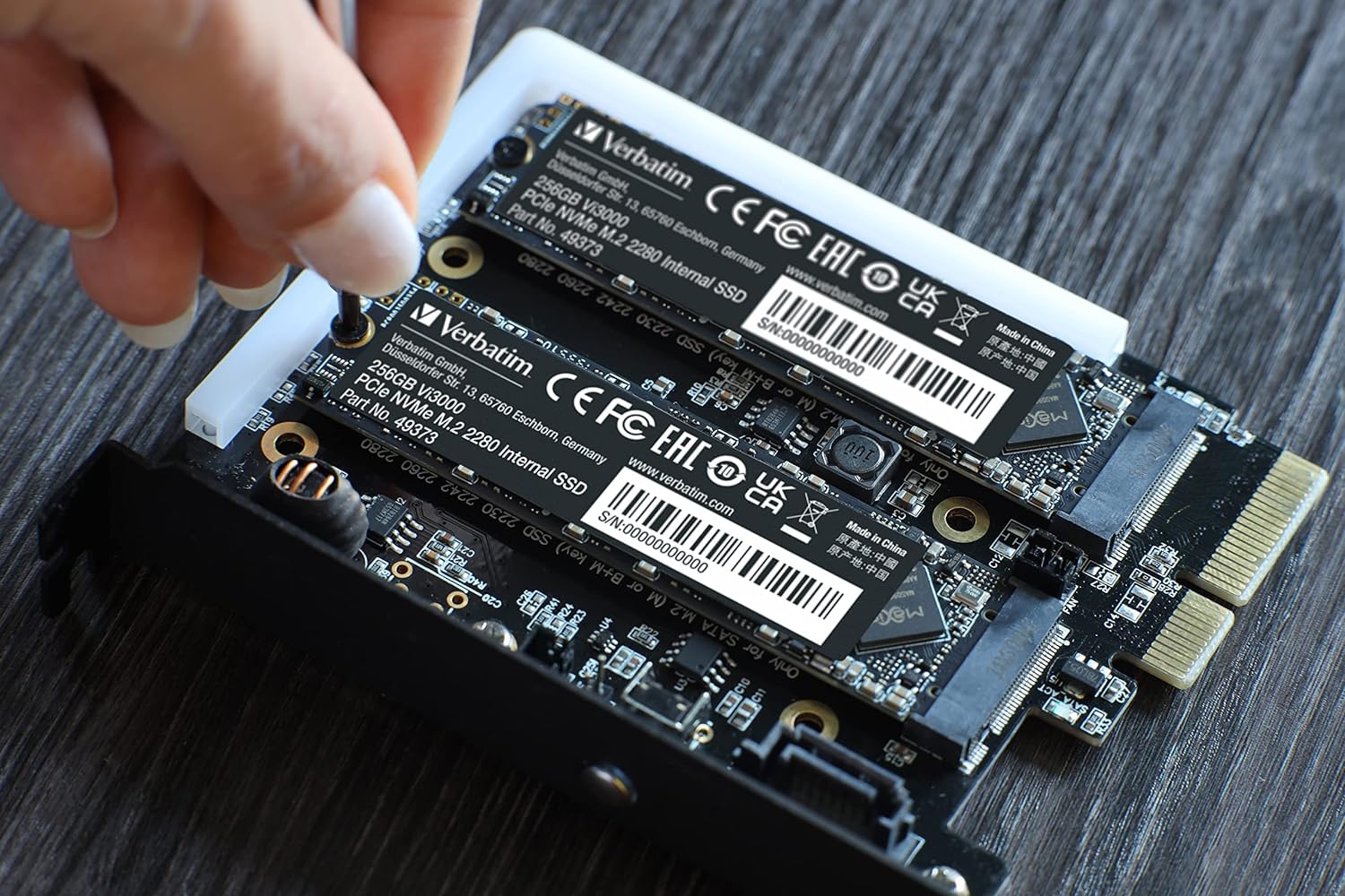 Disco a Stato Solido Vi3000 PCIe NVMe M.2 1TB - Verbatim IC-49375