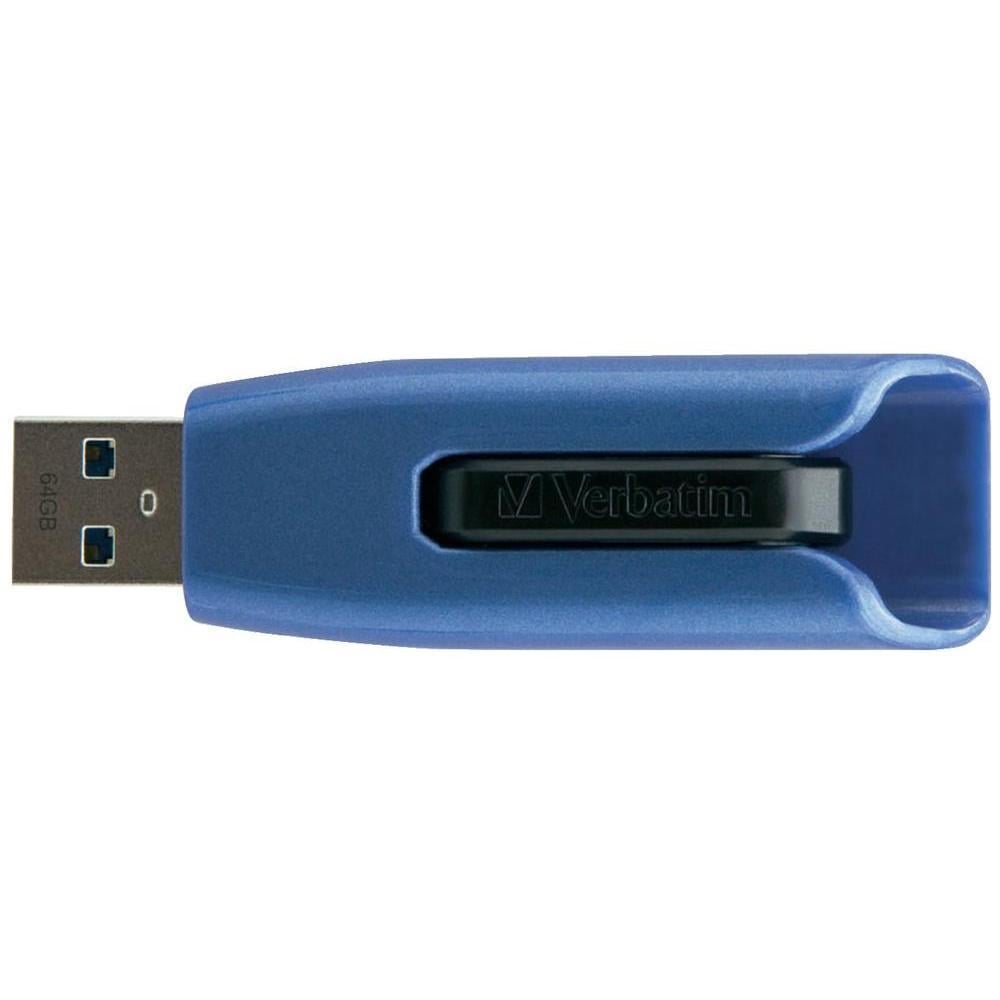 Memoria USB 3.0 Verbatim Retrattile 128GB Blu - IC-49808