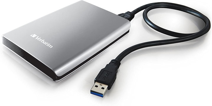 Disco rigido portatile 2TB USB 3.0 Argento - Verbatim IC-53189