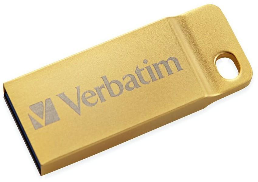 Mini Memoria USB 3.0 Verbatim con Portachiavi 16GB Oro - IC-99104