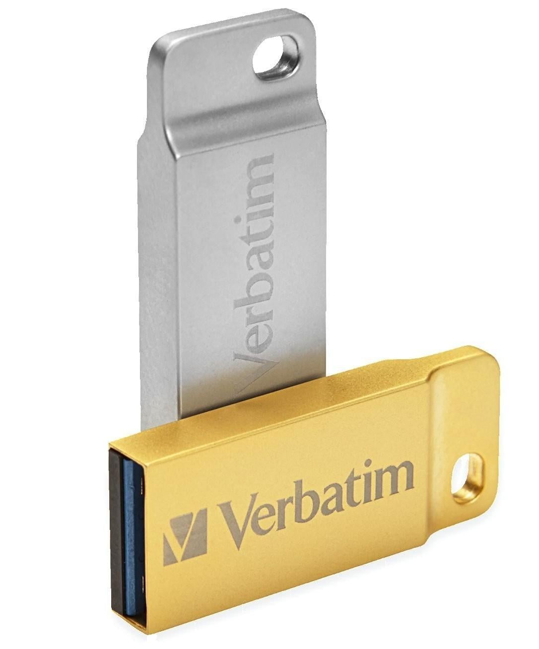 Mini Memoria USB 3.0 Verbatim con Portachiavi 32GB Oro - IC-99105