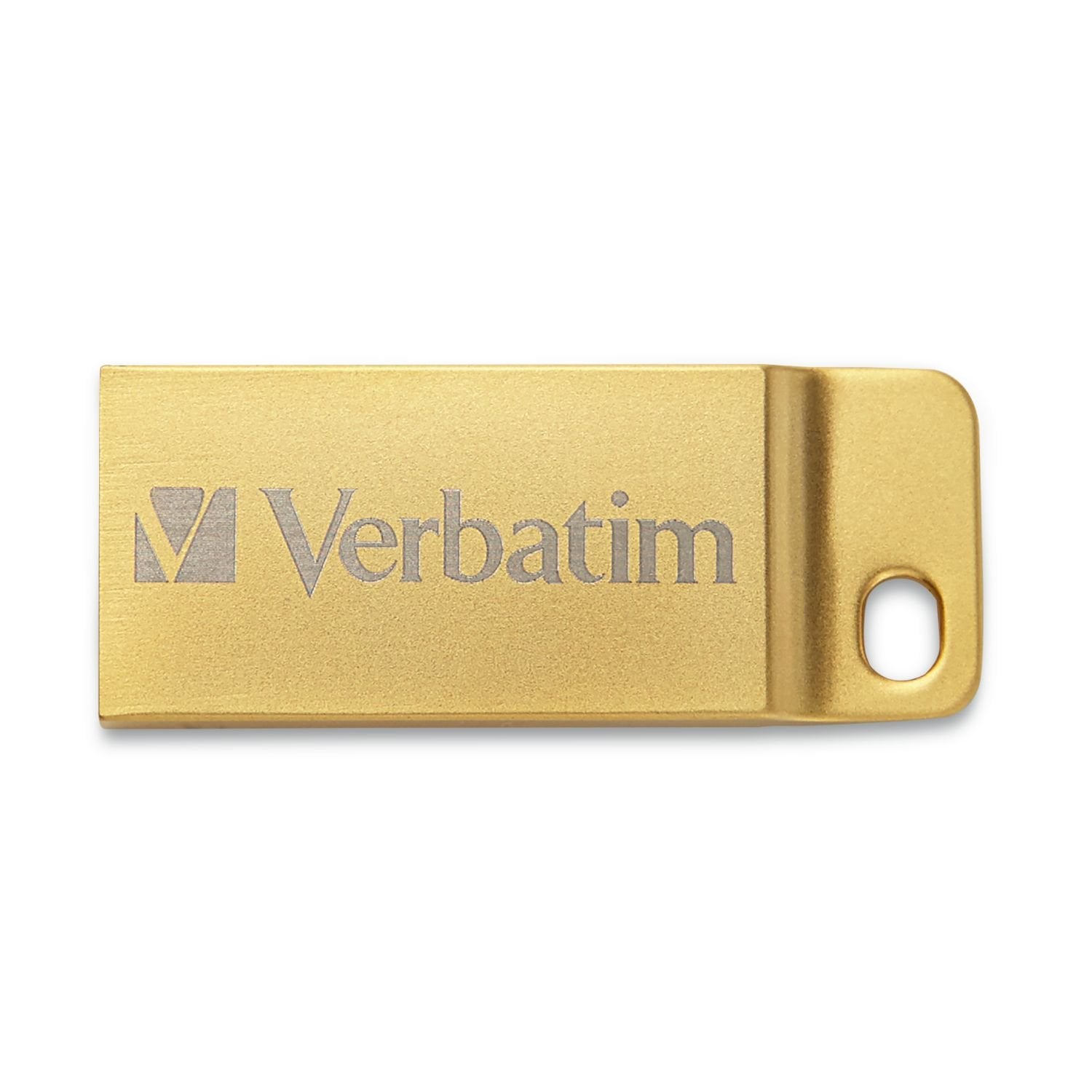 Mini Memoria USB 3.0 Verbatim con Portachiavi 64GB Oro - IC-99106