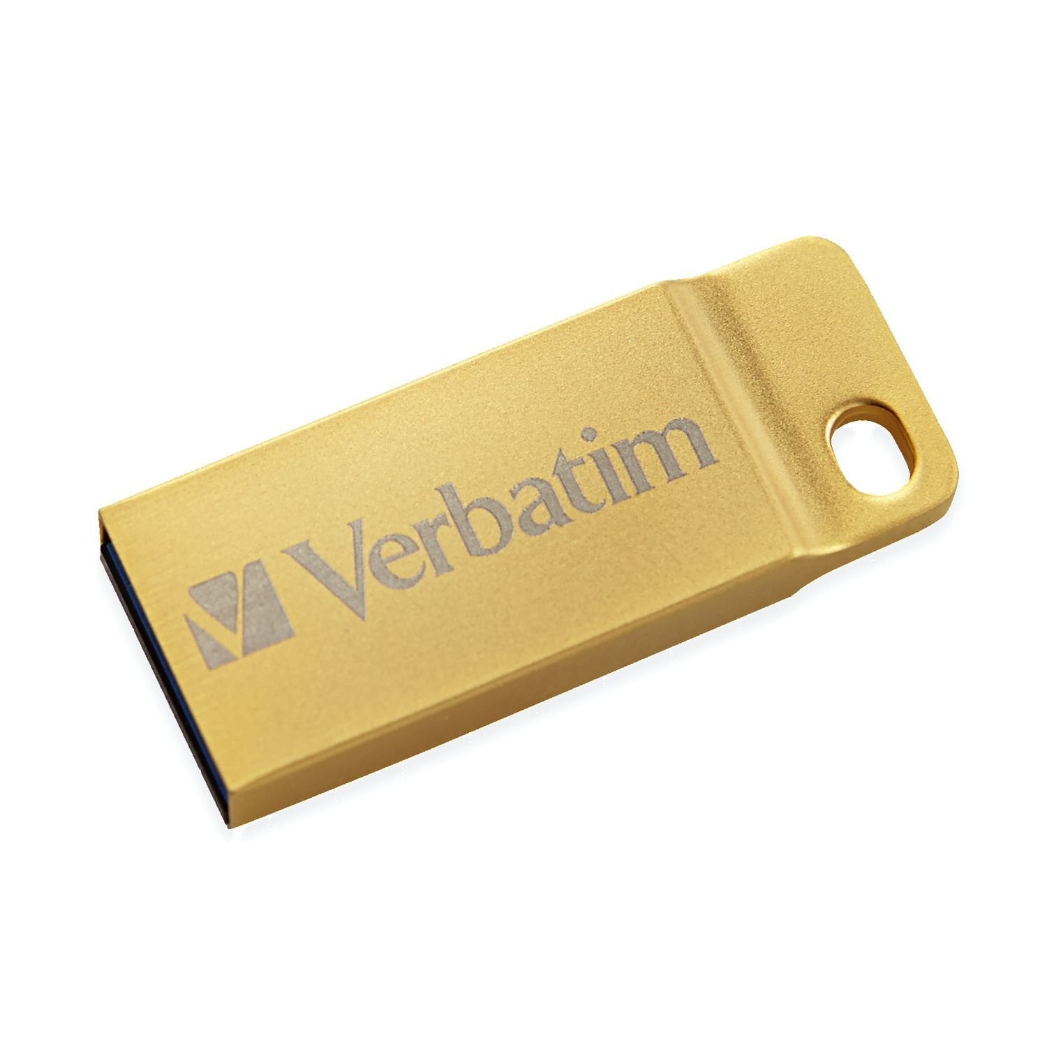 Mini Memoria USB 3.0 Verbatim con Portachiavi 64GB Oro - IC-99106