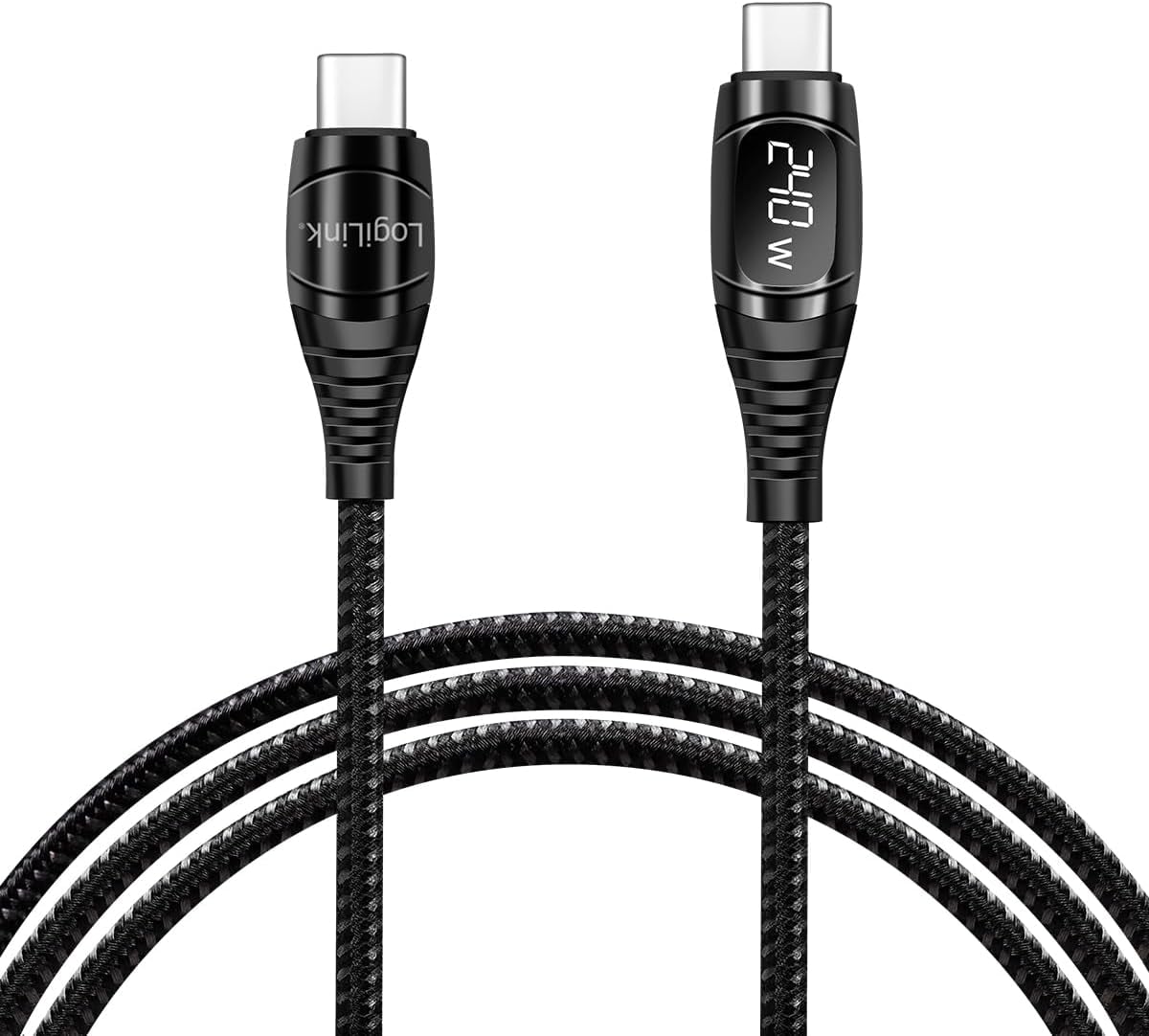 Cable USB-C Male/Man E-mark PD Display 1 m - Logilink IC-CU 0181