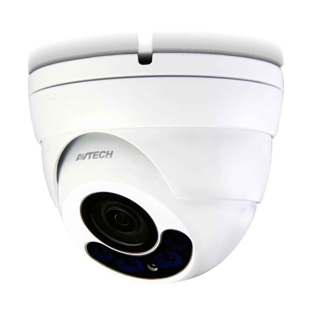 Telecamera CCTV Dome IR Quadbrid 5MP da Soffitto Obiettivo Motorizzato, DGC5446SE - Avtech IC-DGC5446
