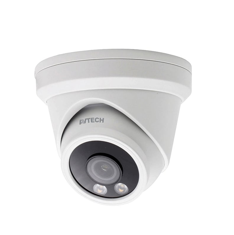 Telecamera Dome CCTV 8MP AVColor 4 in 1 IP66 con LED Luce Calda, DGC8206ATW/F36 - Avtech IC-DGC8206W