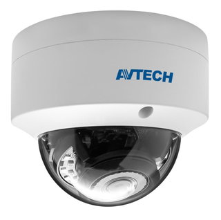 IP Dome Camera Motorized Lens 2.8-12mm H.265 IR 5MP IP66 AI - Avtech IC-DGM5345
