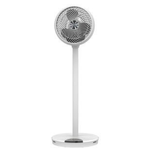 Fan 9'' 2 in 1 Floor stand 2 Heights 12 Speeds Remote control Oscillation 720° Timer - Techly IC-FAN-FLS1W