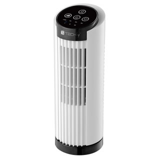 Mini Tower Fan 13'' 3 Speeds Touch Oscillation 70° Timer - Techly IC-FAN-TF1