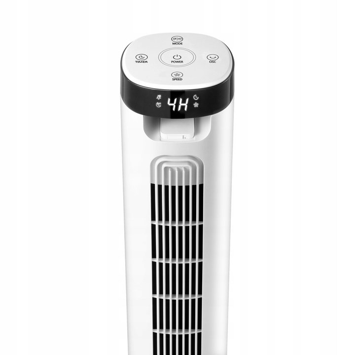 Floor Tower Fan 36'' 3 Speeds Remote Control Oscillation 75° Timer - Techly IC-FAN-TF2