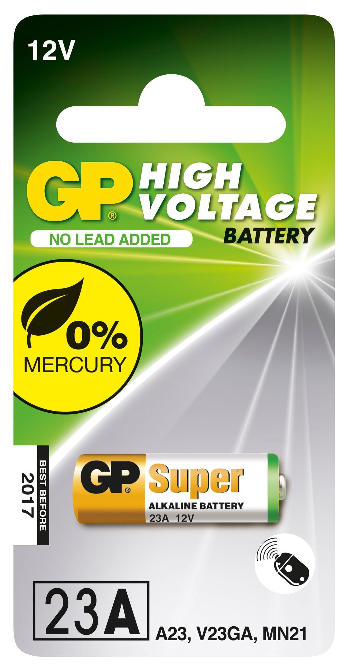 Blister 1 Batteria Micro Stilo 23A 12V - GP Batteries IC-GP103020