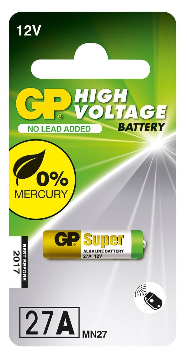 Blister 1 Batteria MN27 27A 12V - GP Batteries IC-GP103021