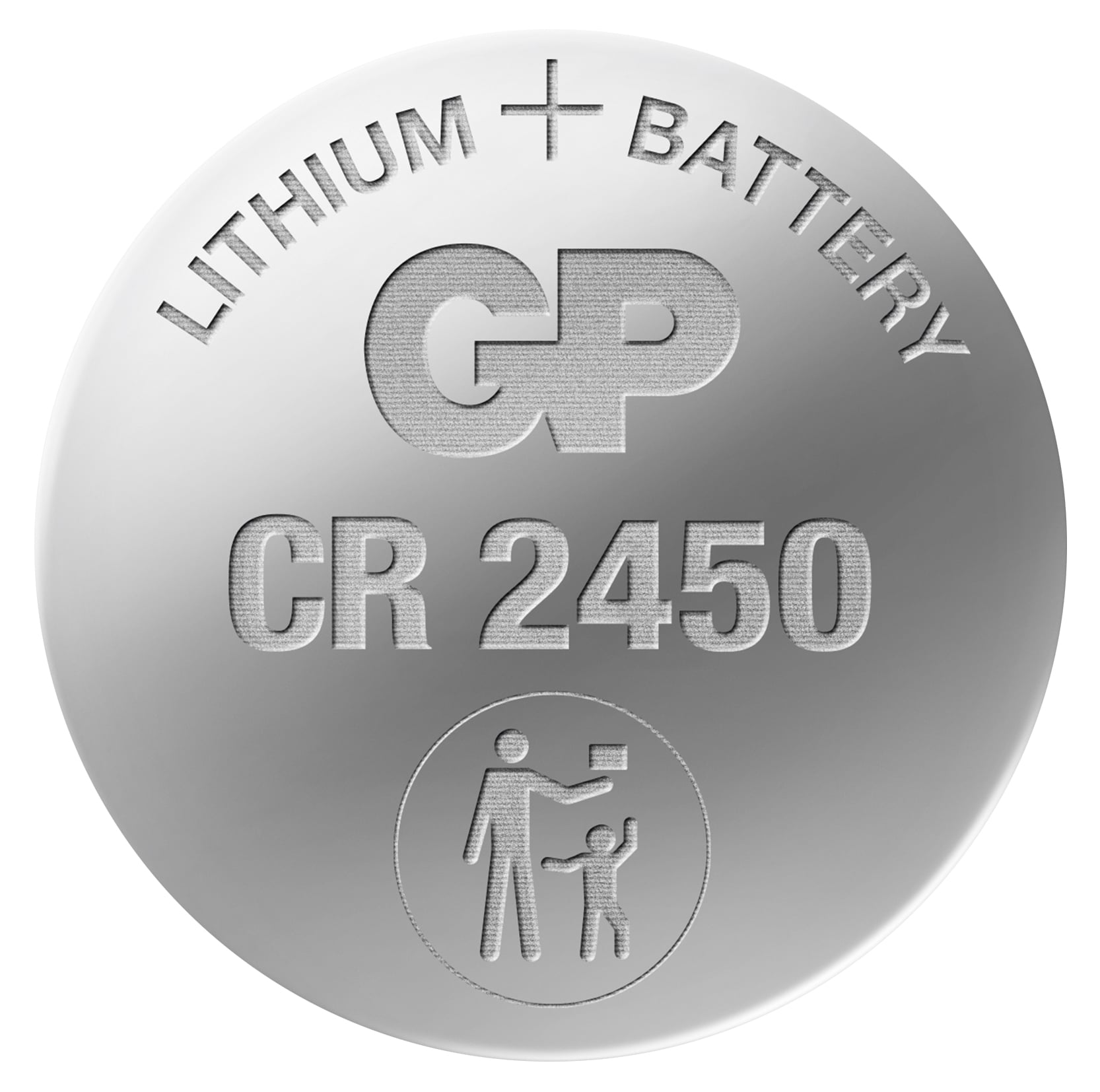 Blister 5 Lithium Button Batteries CR2450 - GP Batteries IC-GP103133