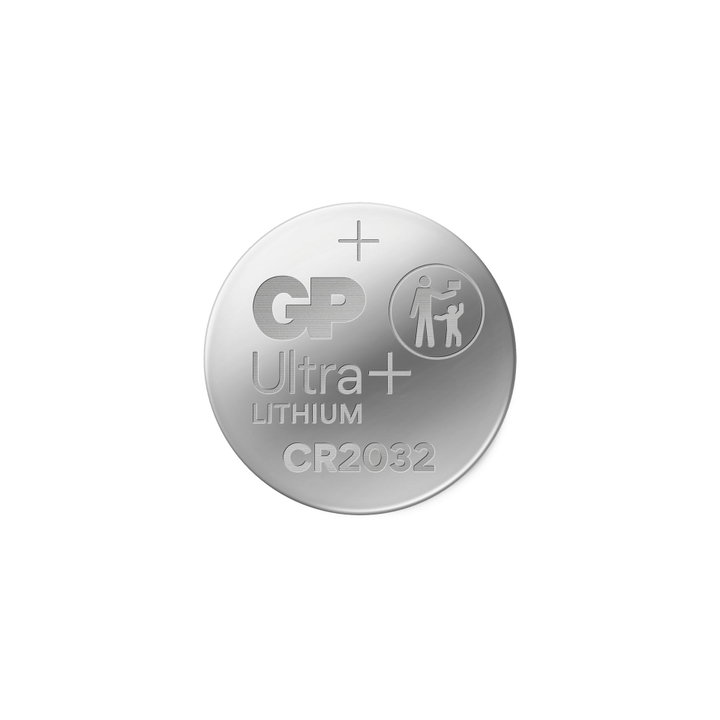 Blister 4 batterie litio bottone 3V CR2032 240 mAh - GP Batteries IC-GP103399