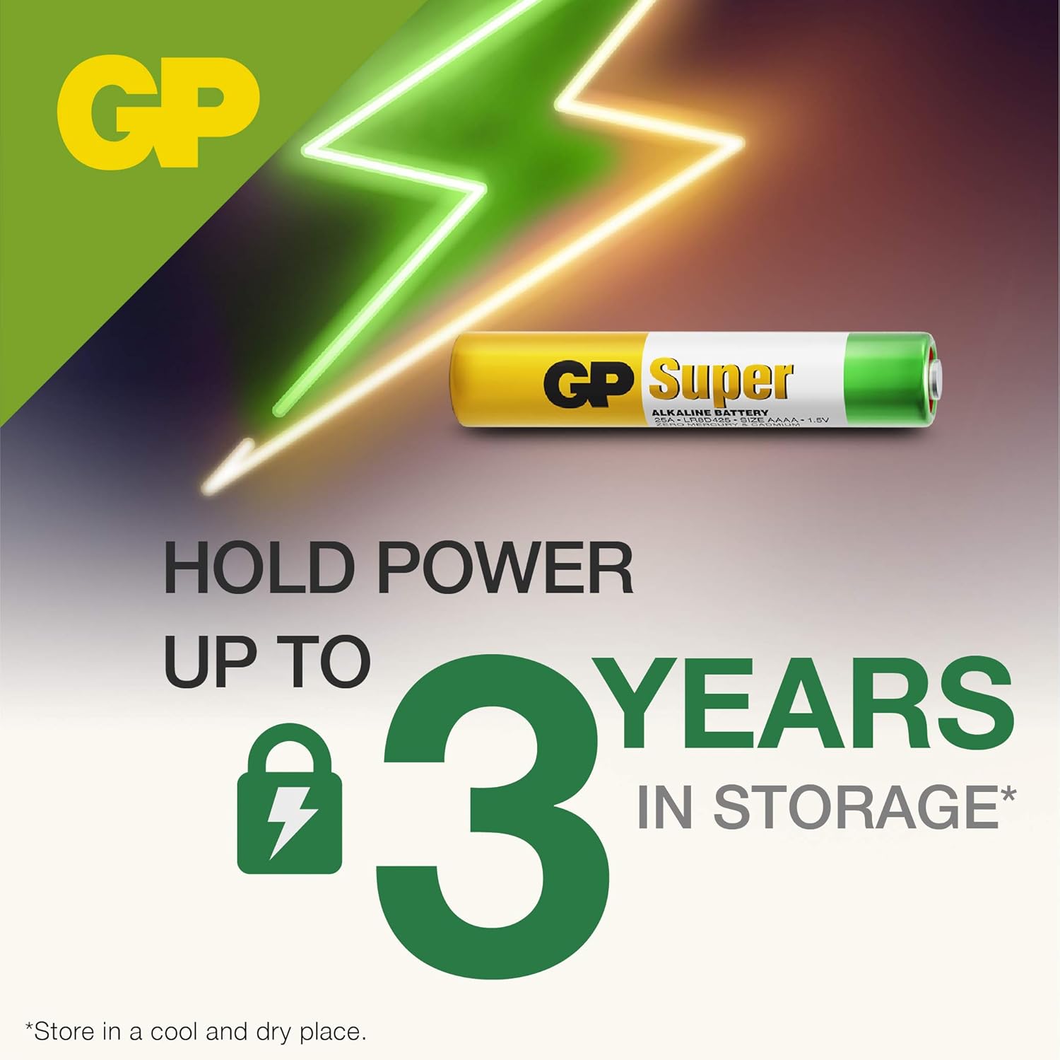 Blister 2 Batterie AAAA Micro Stilo GP Super - GP Batteries IC-GP151023