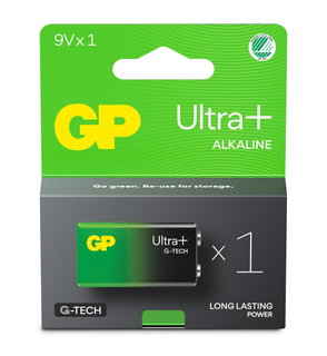 Batteria GP Ultra Plus Alcalina 9V 1604AUP/6LF22 - GP Batteries IC-GP151419