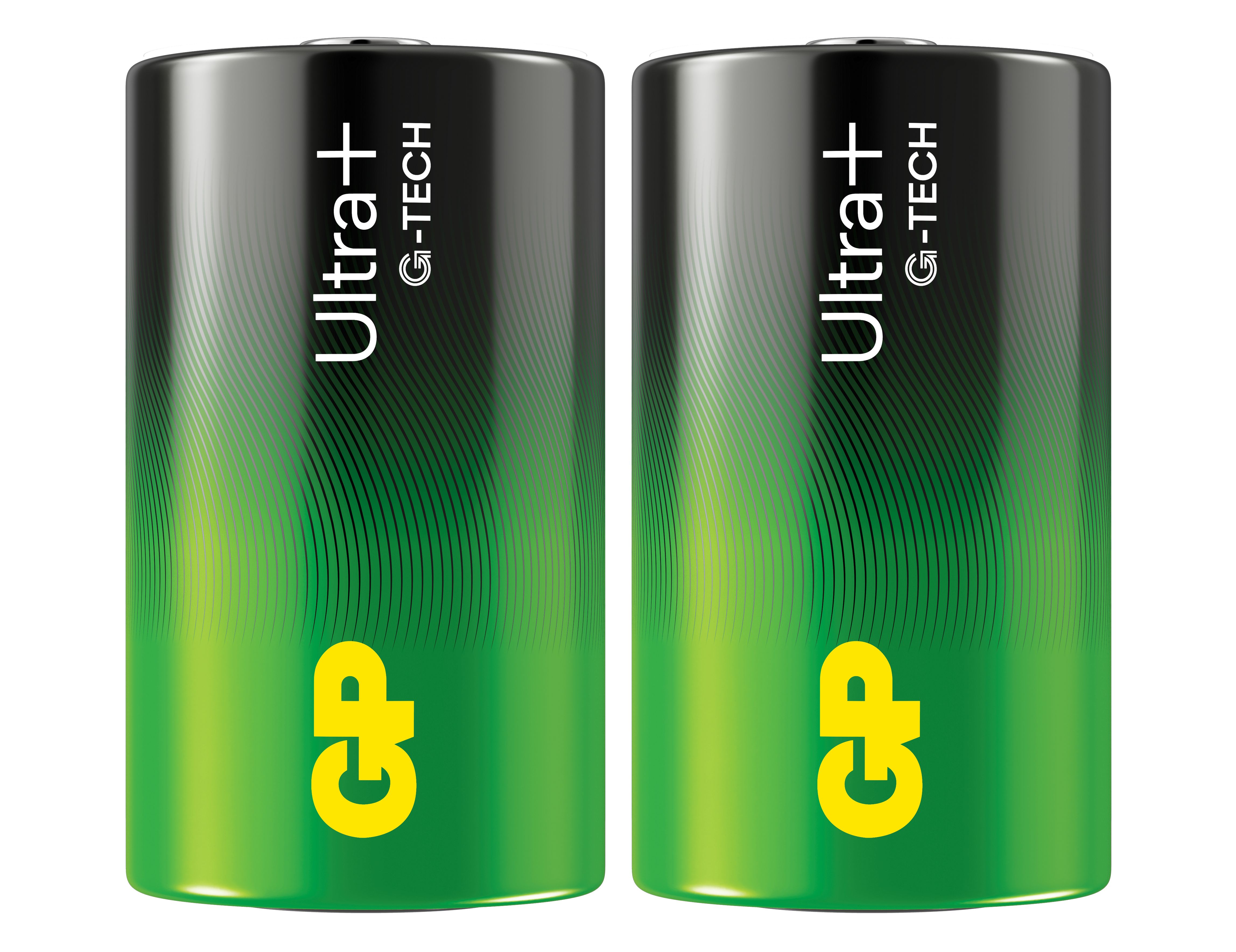 Blister 2 Batterie Torcia D GP Ultra Plus - GP Batteries IC-GP151421