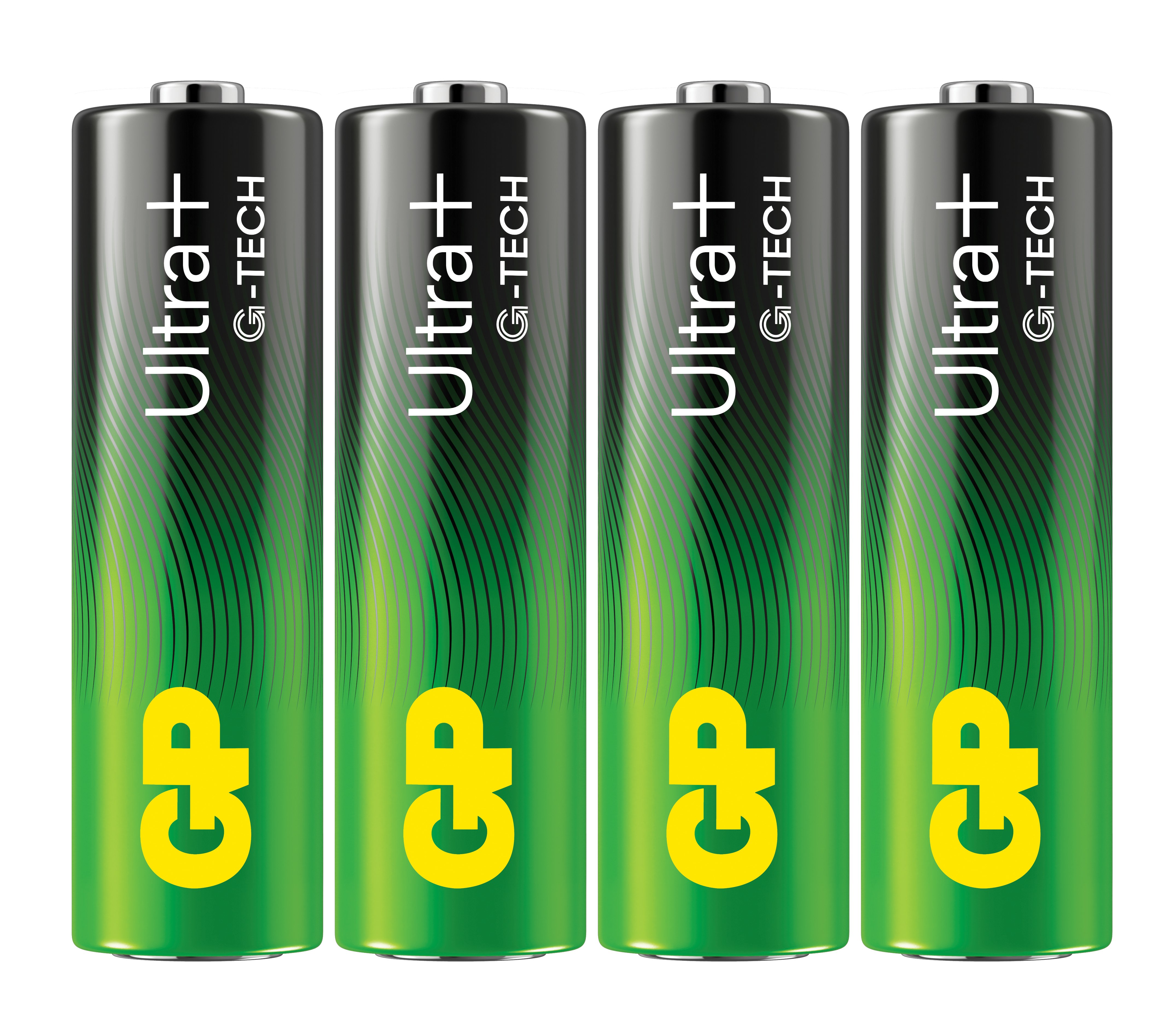 Confezione 4 Batterie GP Ultra Plus Alcaline Stilo AA 15AUP/LR6 - GP Batteries IC-GP151422