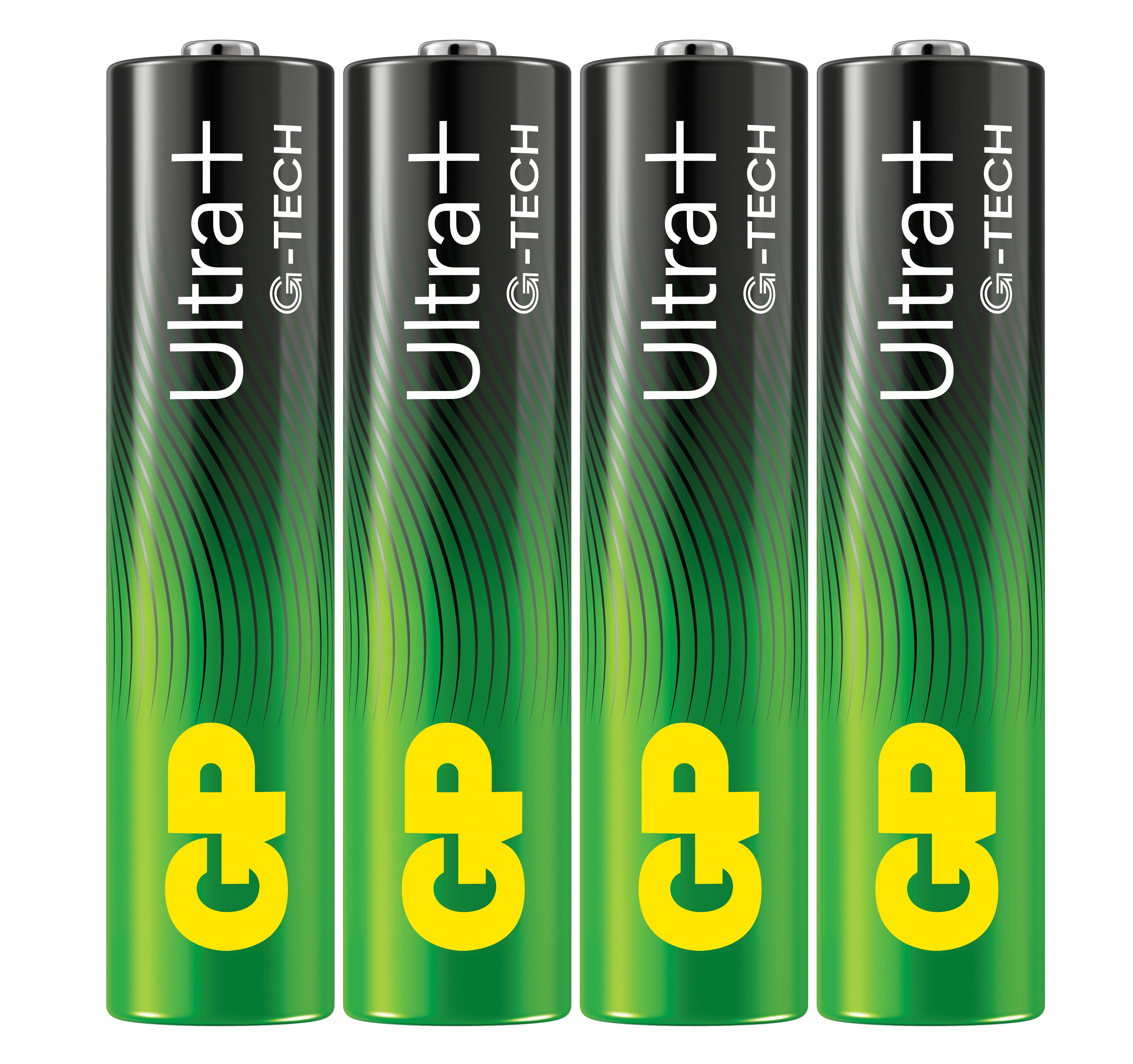 Confezione 4 Batterie GP Ultra Plus Alcaline Ministilo AAA 24AUP/LR03 - GP Batteries IC-GP151423
