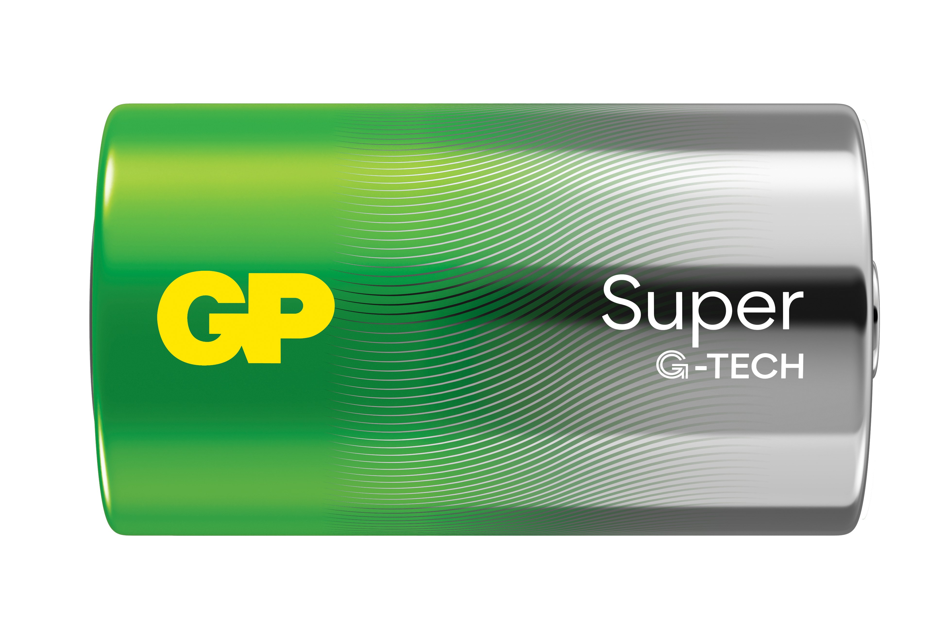 Confezione 2 Batterie GP Super Alcalina Torcia D 13A/LR20 - GP Batteries IC-GP151425