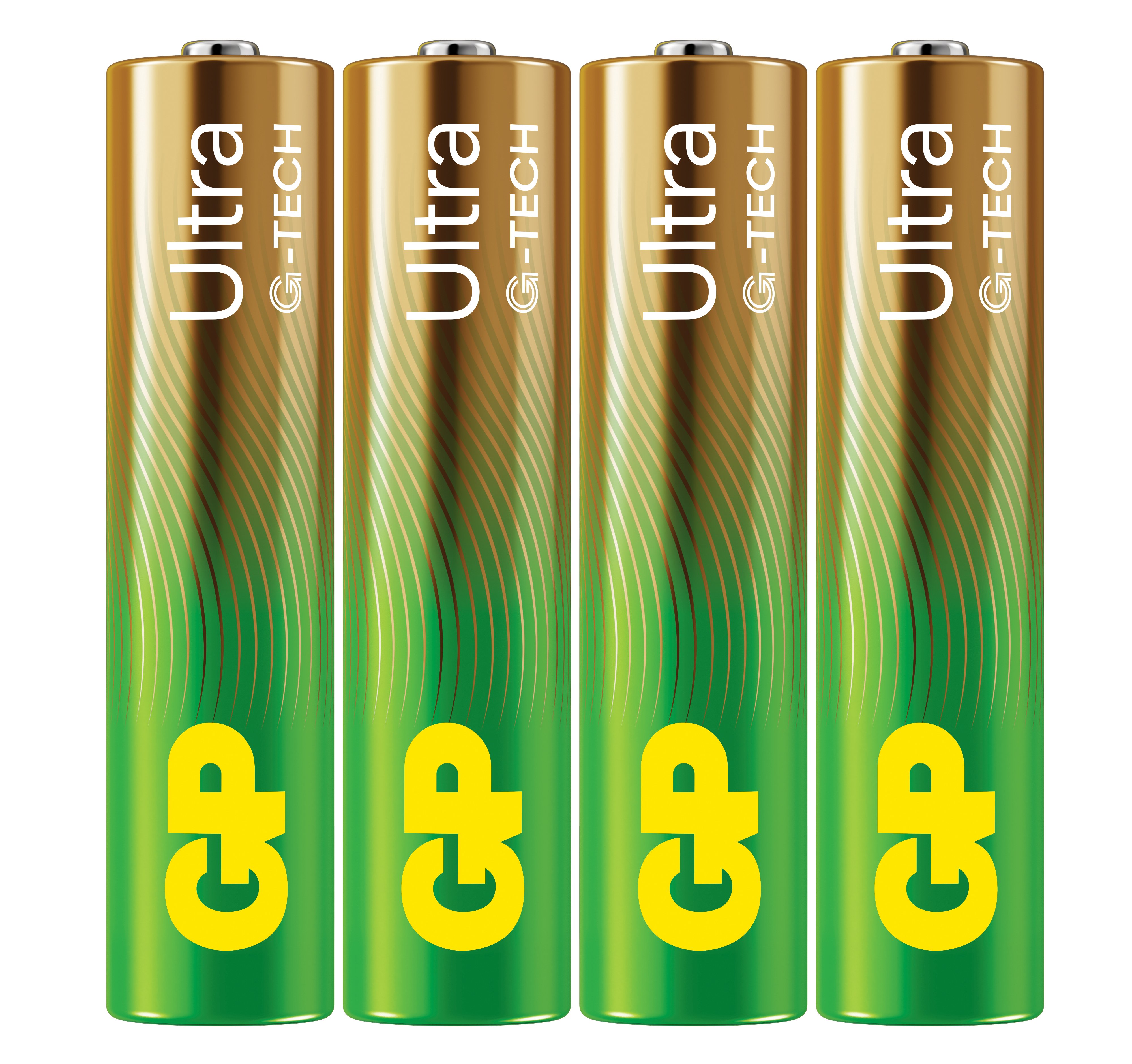 Confezione 4 Batterie GP Ultra Alcaline Ministilo AAA 24AU/LR03 - GP Batteries IC-GP151432