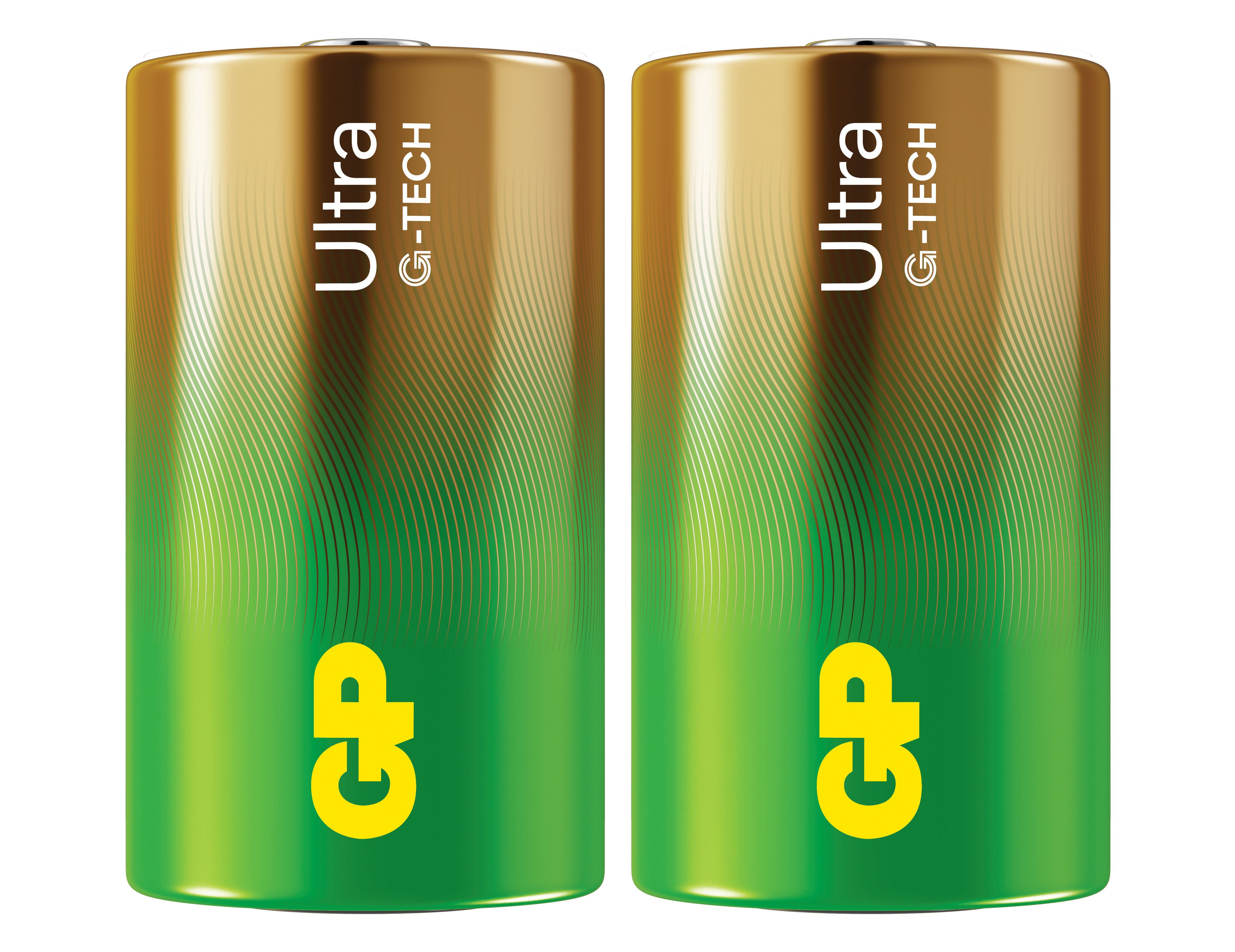 Confezione 2 Batterie GP Ultra Alcalina Torcia D 13AU/LR20 - GP Batteries IC-GP151436