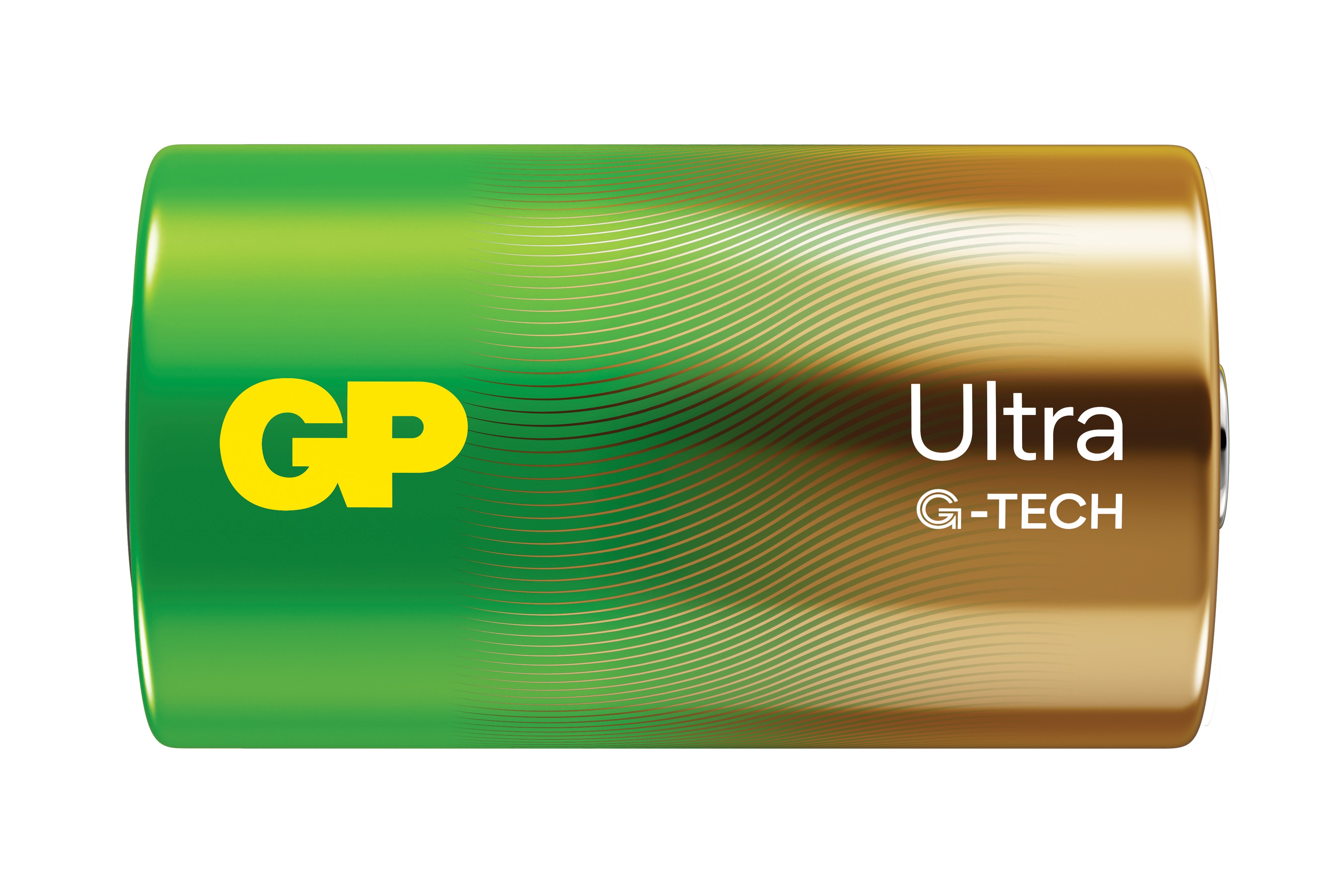 Confezione 2 Batterie GP Ultra Alcalina Torcia D 13AU/LR20 - GP Batteries IC-GP151436