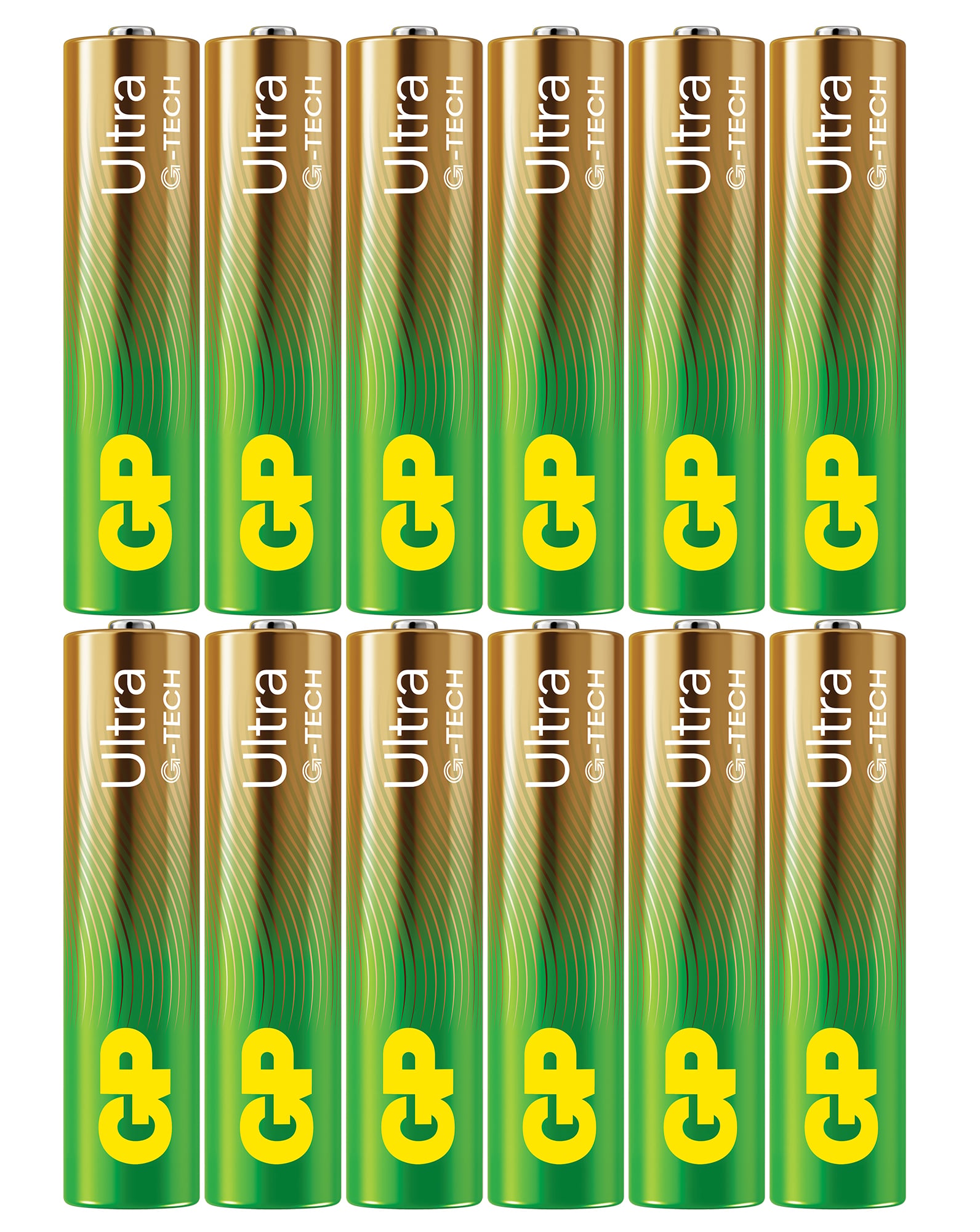 Confezione 12 Batterie GP Ultra Alcalina MiniStilo AAA 124U/LR03 - GP Batteries IC-GP151447