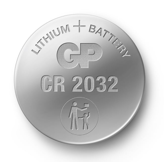 Blister 5 Batterie Litio a Bottone CR2032 - GP Batteries IC-GP2188
