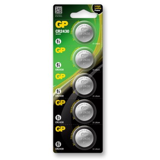 Blister 5 Batterie Litio a Bottone CR2430 - GP Batteries IC-GP2194