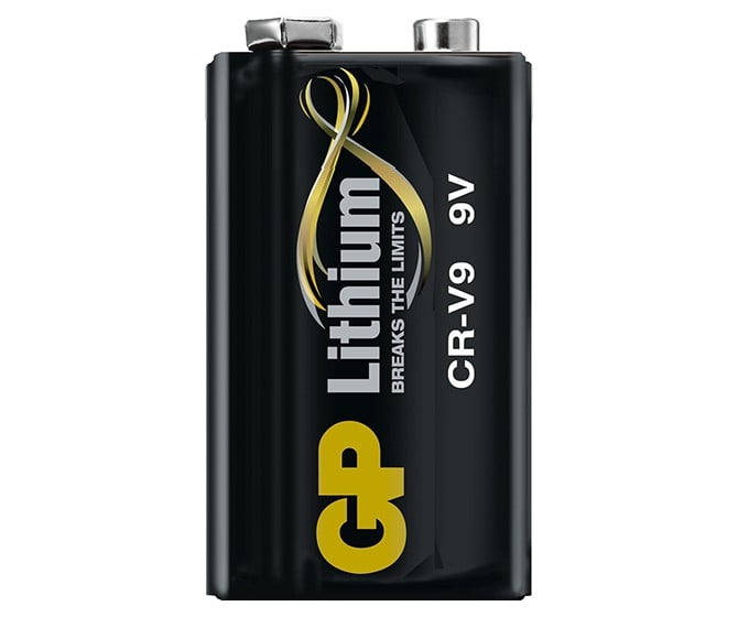 Blister 1 lithium battery 9V Longest Lasting - GP Batteries IC-GP255076