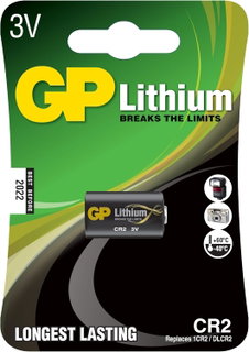Lithium Battery CR2 1 piece - GP Batteries IC-GP3703