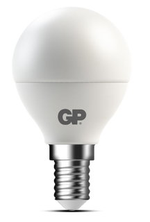 LED Mini Globe Bulb E14 Warm White 3,5W - GP Batteries IC-GP472096