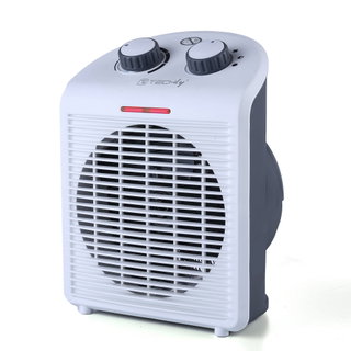 Portable Fan Heater 2 Heating Settings with Ventilation IP21 2000W - Techly IC-HEAT001
