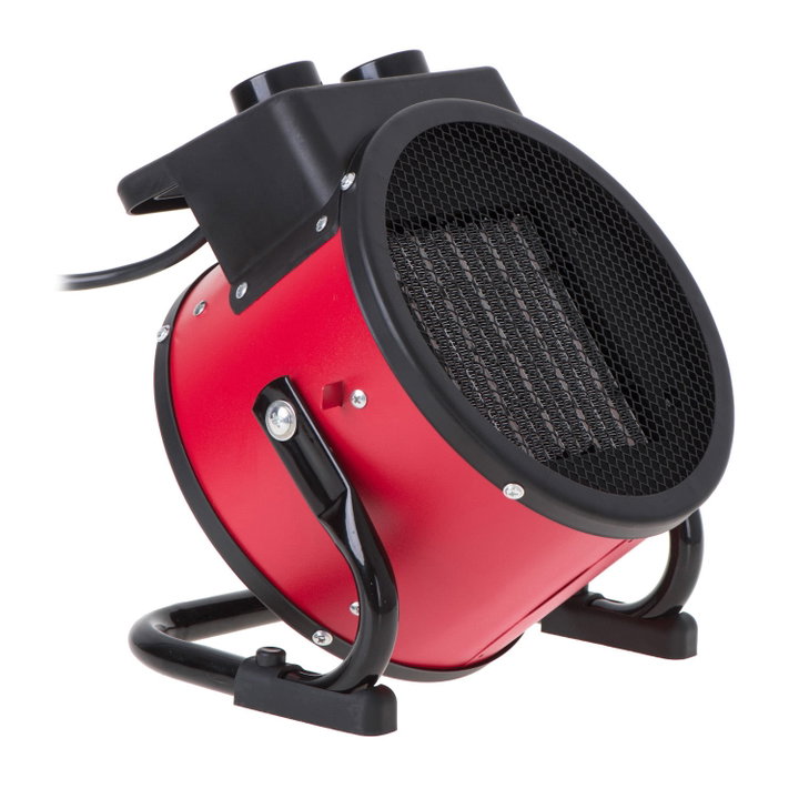 Industrial Ceramic Heater 2400W with Vertical Blowing Angle Adjustment - Techly IC-HEAT002