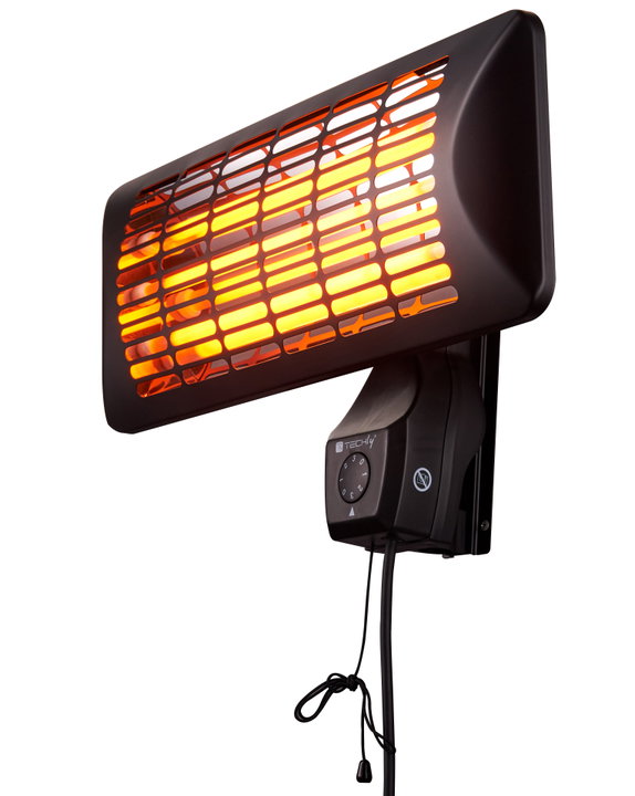 Wall Stove at the Quartz IP 24 2400 W - Techly IC-HEATOUT 001