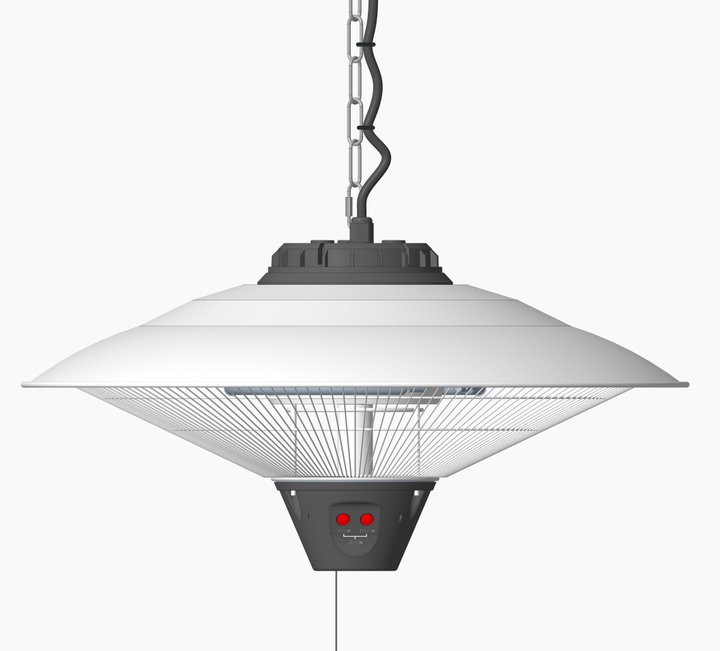 Riscaldatore Radiante da Soffitto IP34 2100W - Techly IC-HEATOUT002