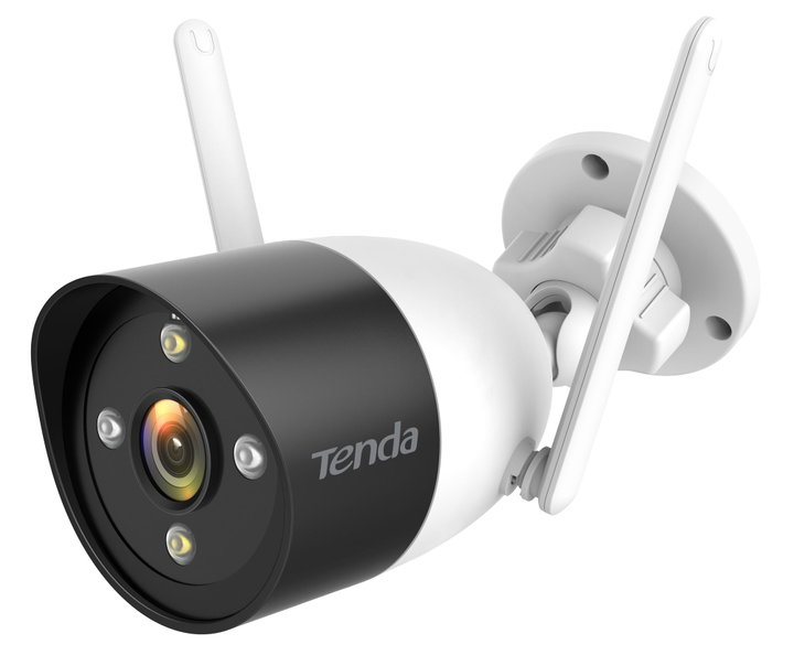 Kit di Sicurezza Video HD Wireless a 4 Canali Videocamere - Tenda IC-K4W-3TC