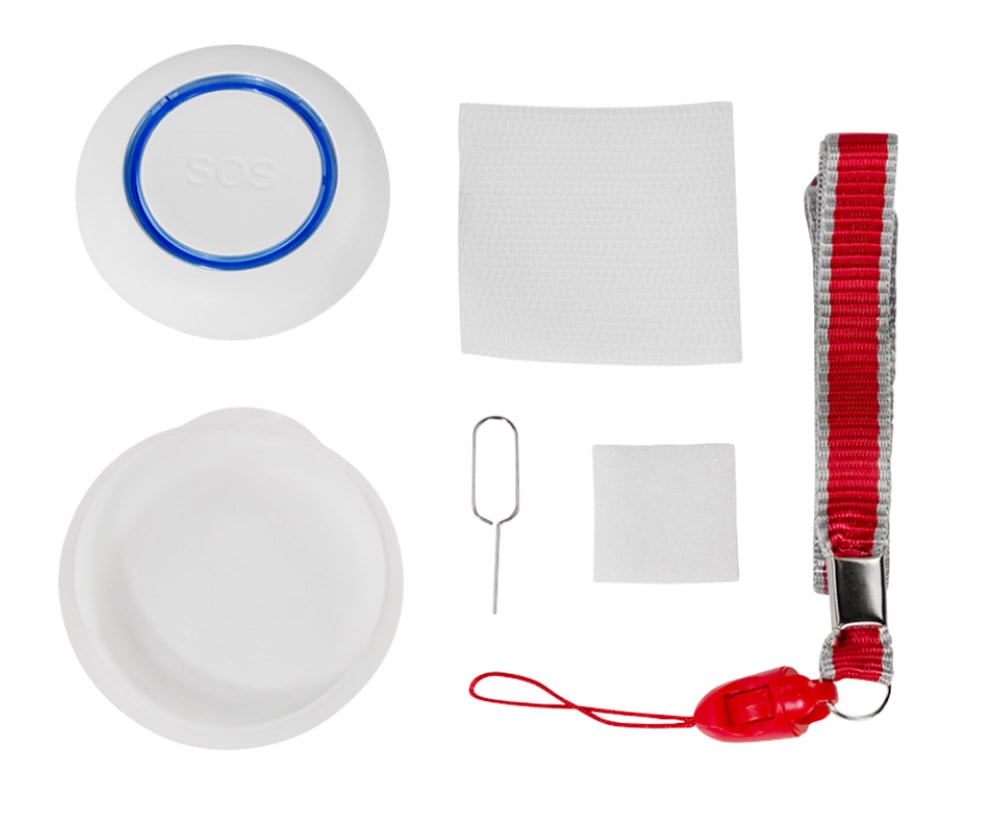 Pulsante Smart Wi-Fi di chiamata SOS Compatibile Tuya - Logilink IC-SH0116
