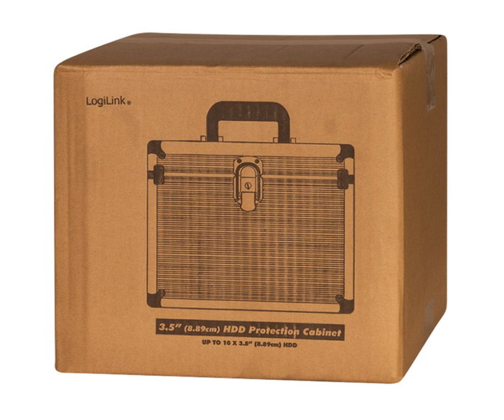 Valigia Protettiva per 10 HDD da 3.5" - Logilink IC-UA0193