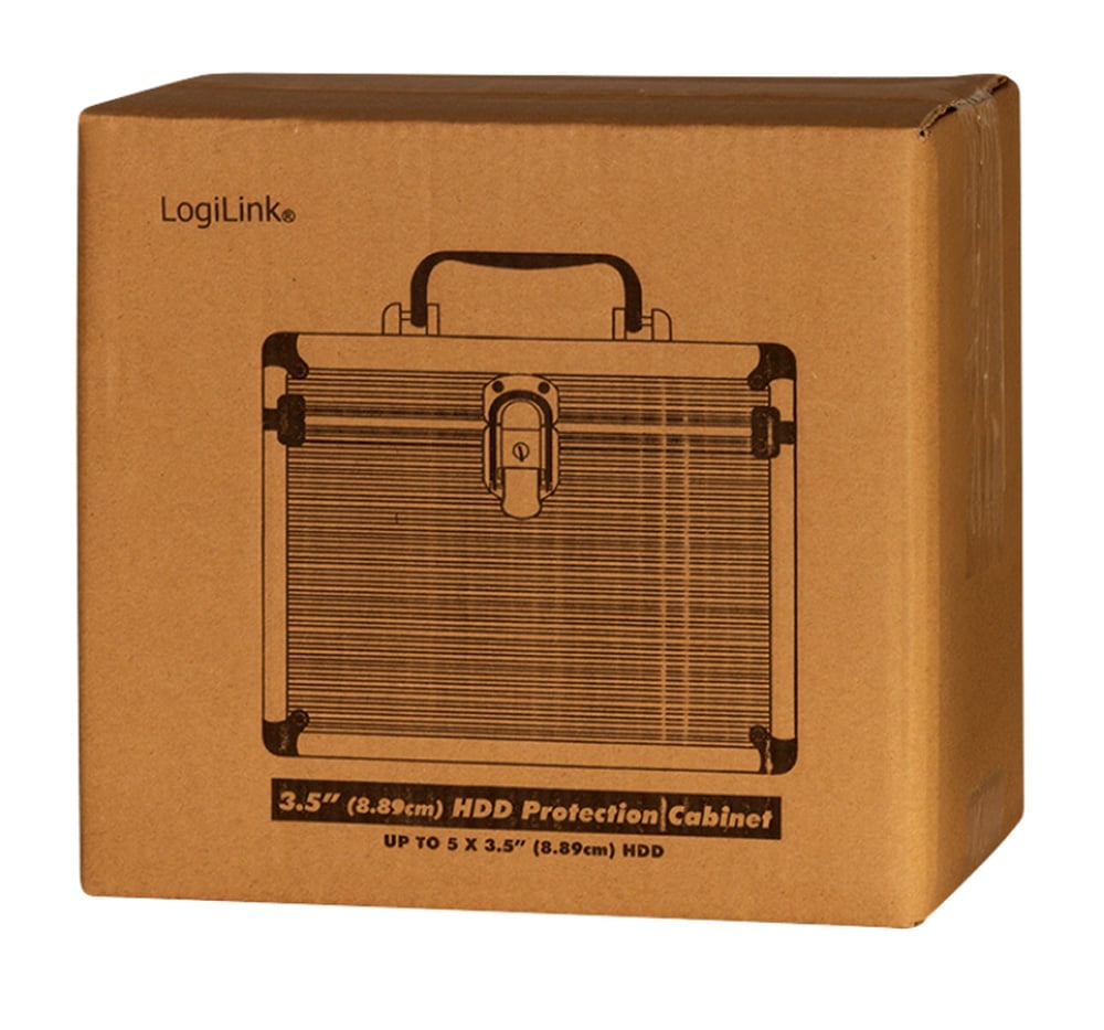 Valigia Protettiva per 5 HDD da 3.5'' - Logilink IC-UA0194