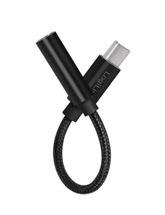 Cavo adattatore convertitore audio USB-C maschio a 3,5 mm femmina 13 cm - Logilink IC-UA0398