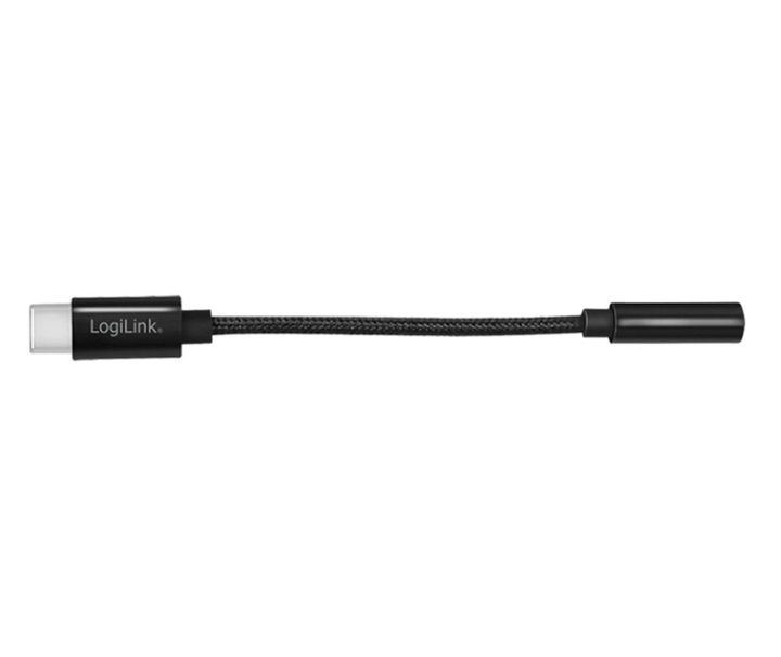 Cavo adattatore convertitore audio USB-C maschio a 3,5 mm femmina 13 cm - Logilink IC-UA0398